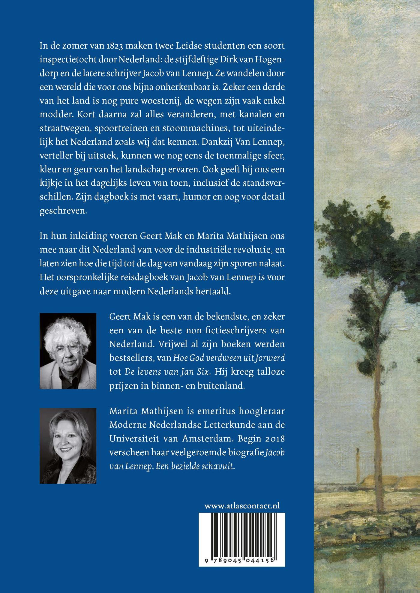 Achterkant van De zomer van 1823