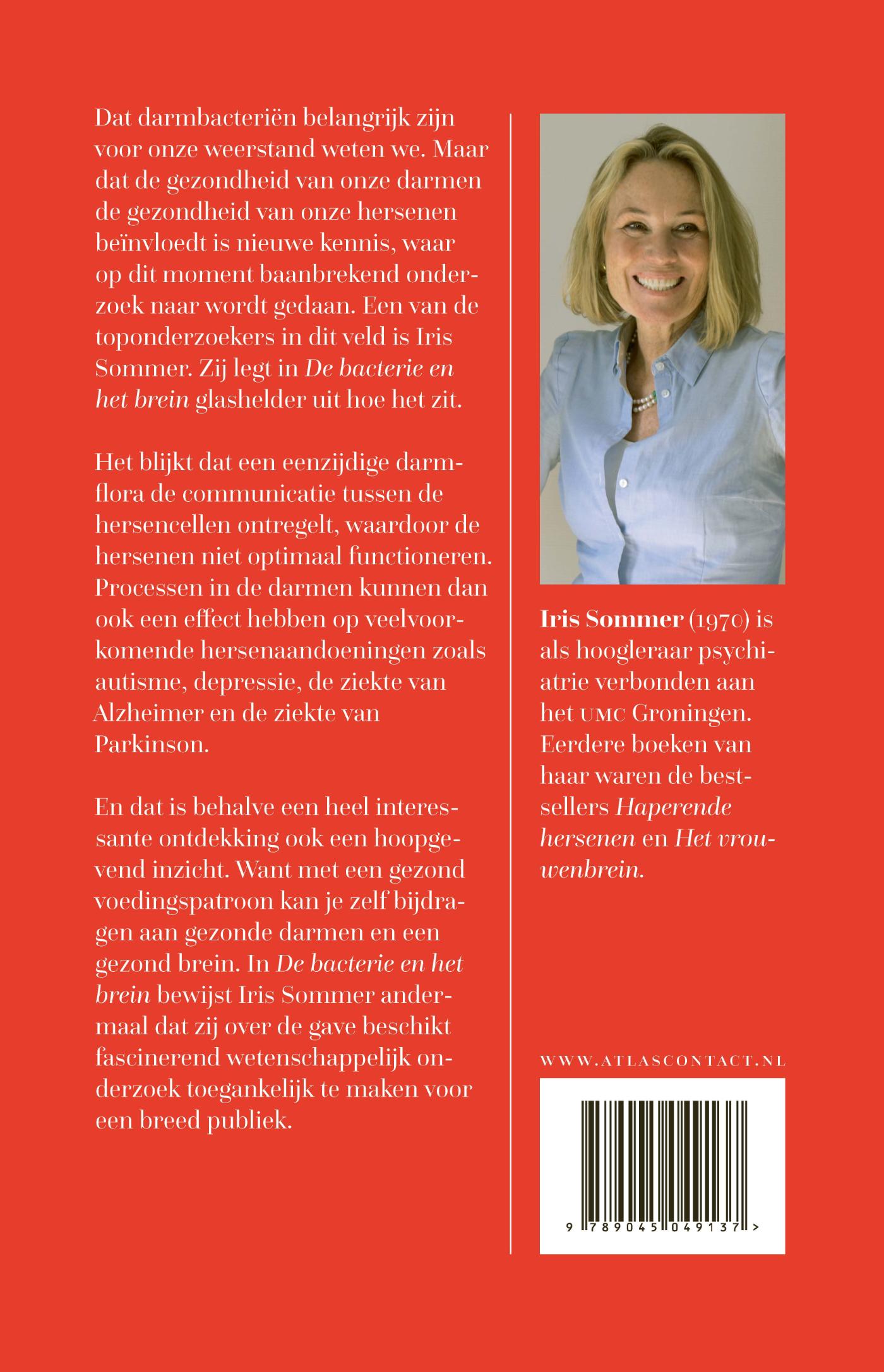 Achterkant van De bacterie en het brein