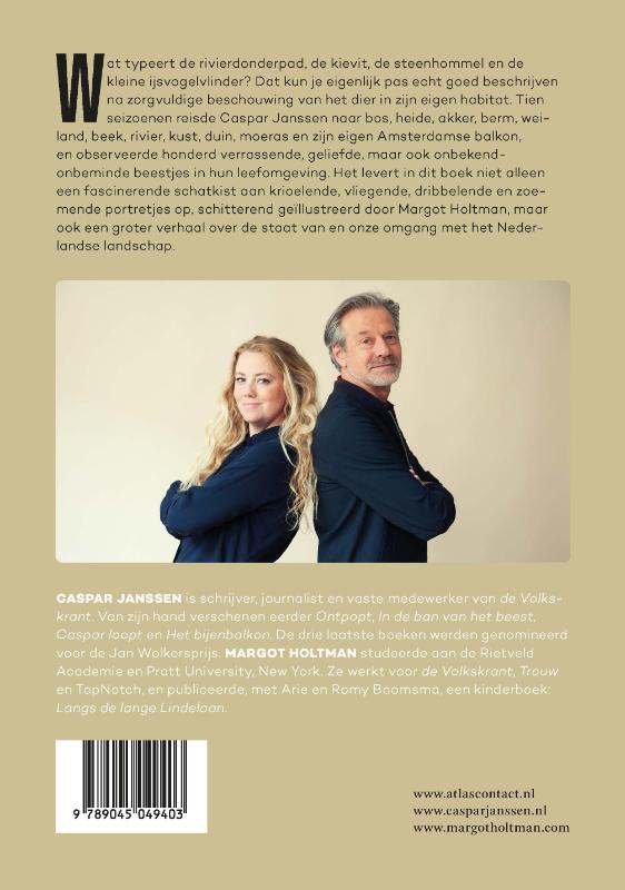 Achterkant van Aard van het beestje
