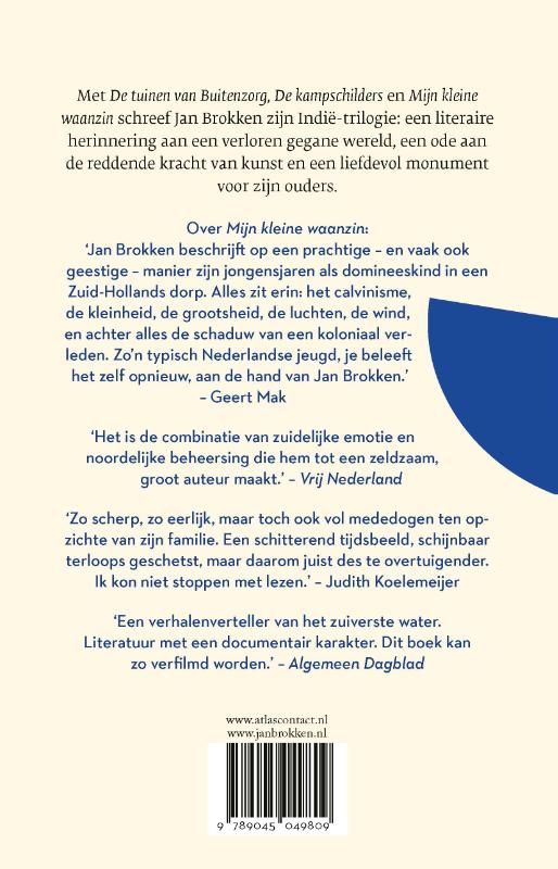 Achterkant van Mijn kleine waanzin
