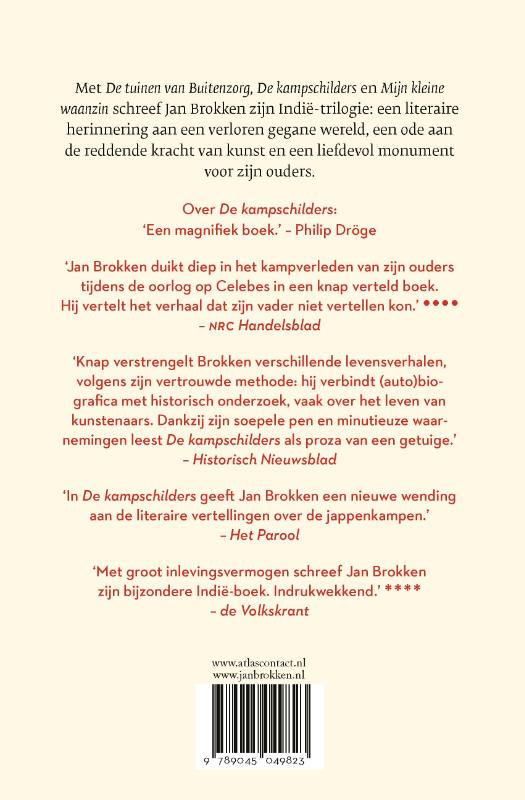 Achterkant van De kampschilders