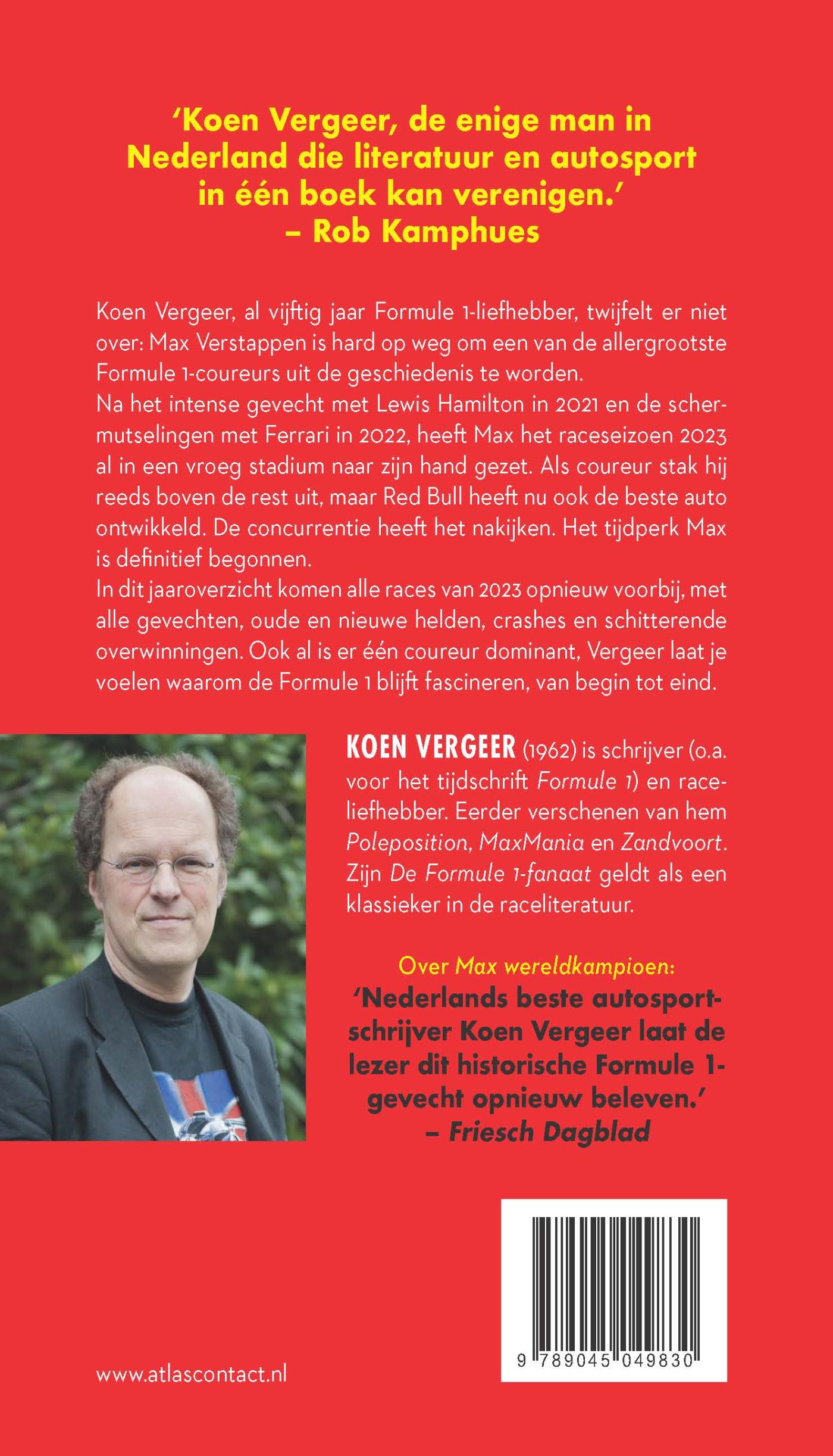 Achterkant van Het tijdperk Max
