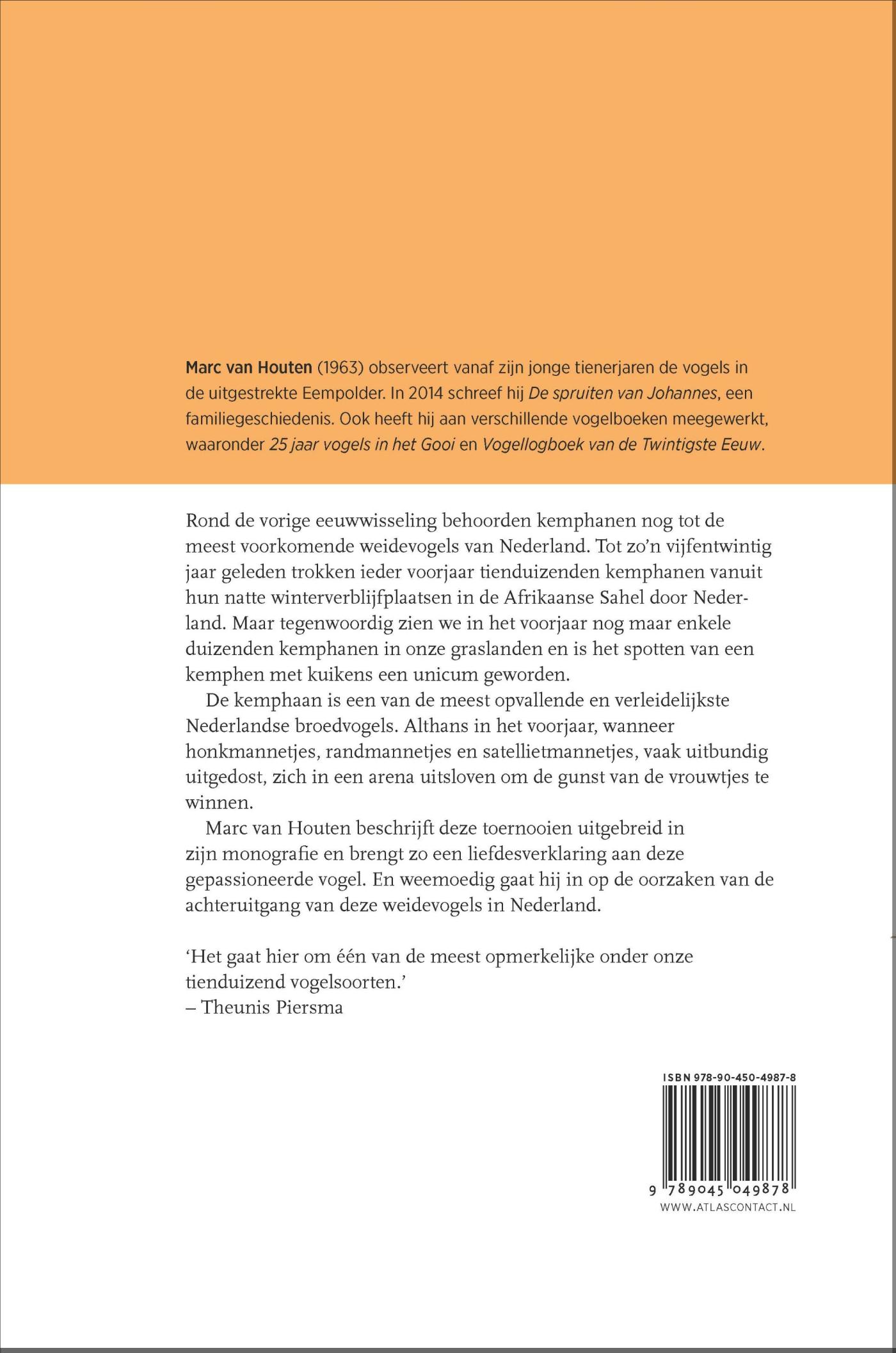 Achterkant van De kemphaan