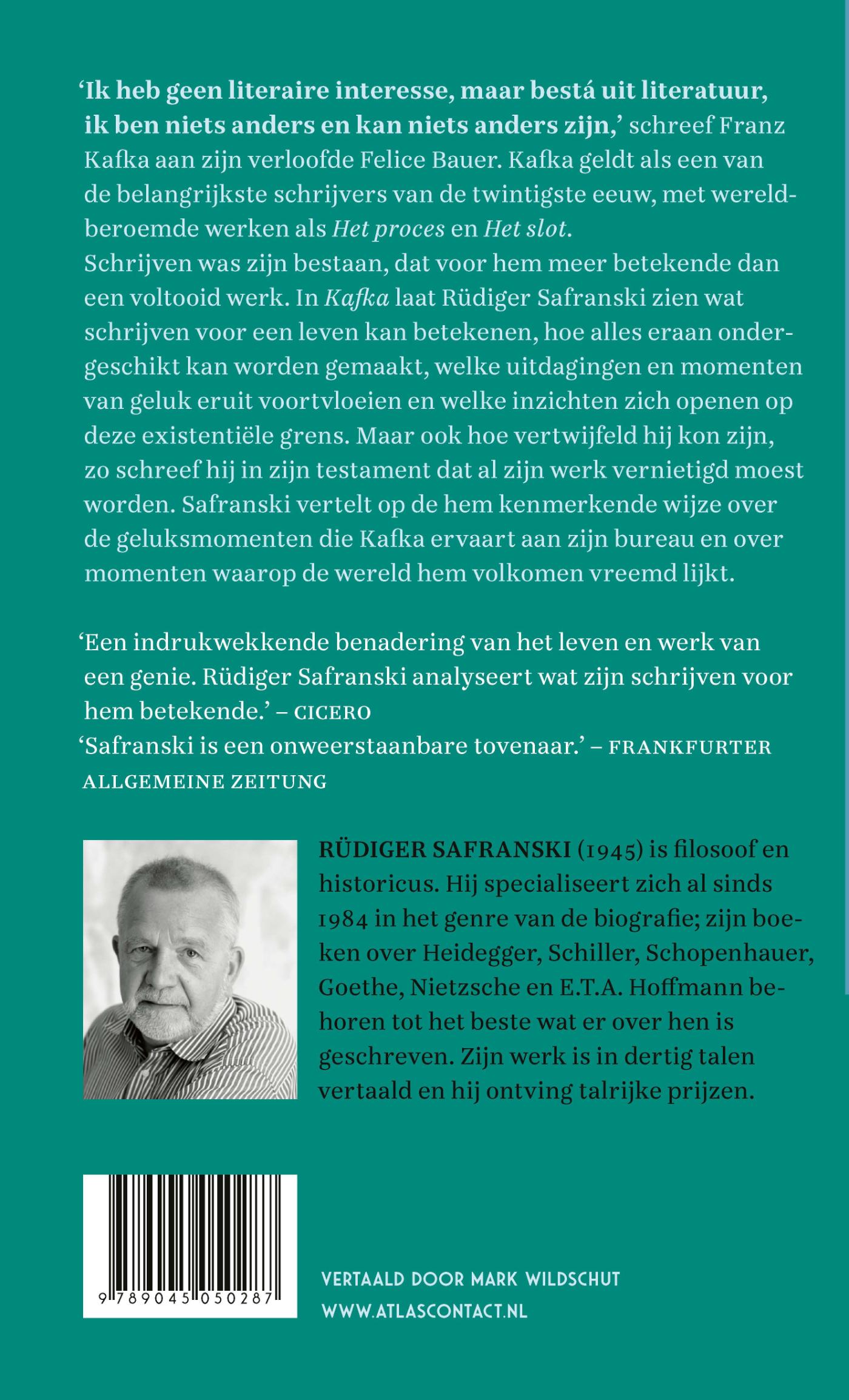 Achterkant van Kafka