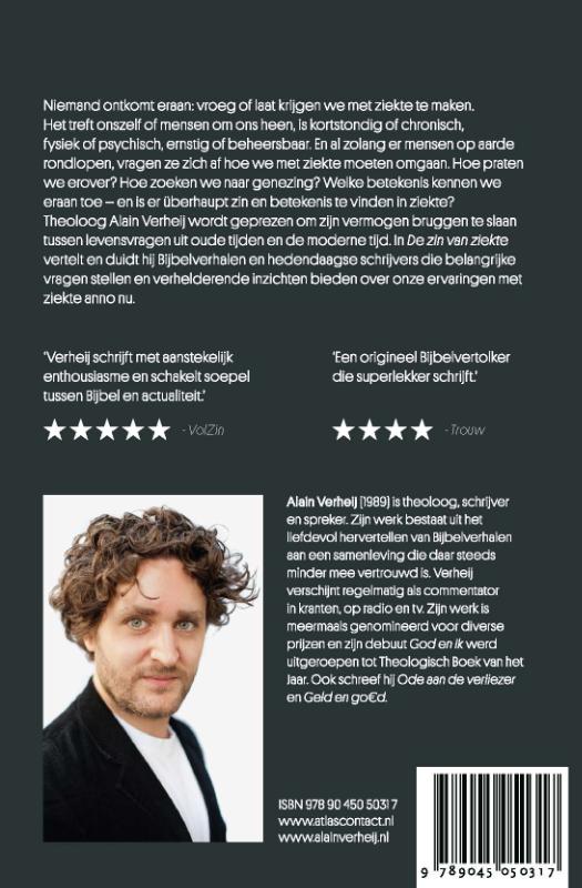 Achterkant van De zin van ziekte