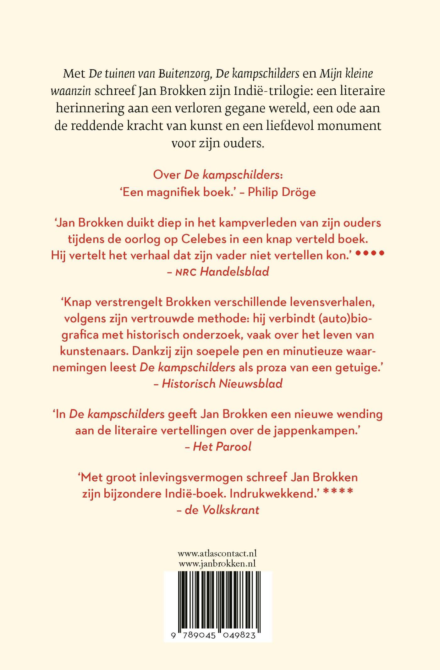 Achterkant van De kampschilders