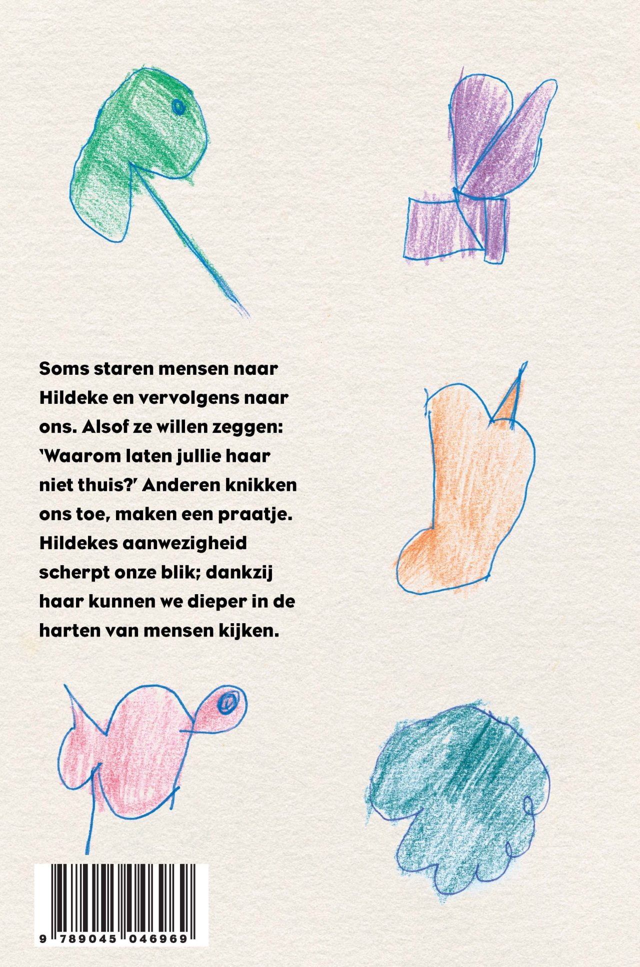 Achterkant van Hildeke