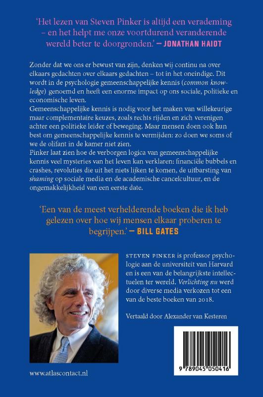 Achterkant van Ik weet dat jij weet dat ik het weet