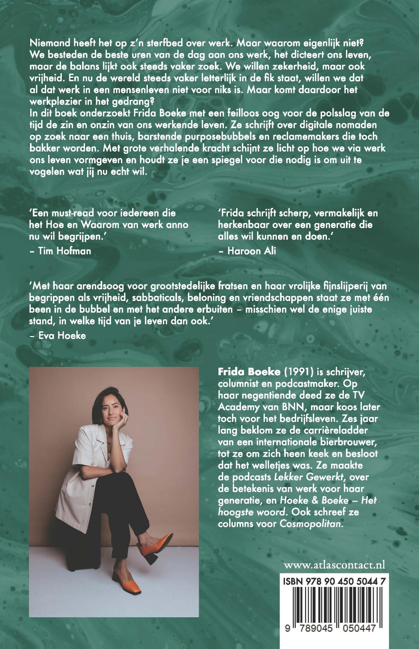 Achterkant van De tijd van je leven