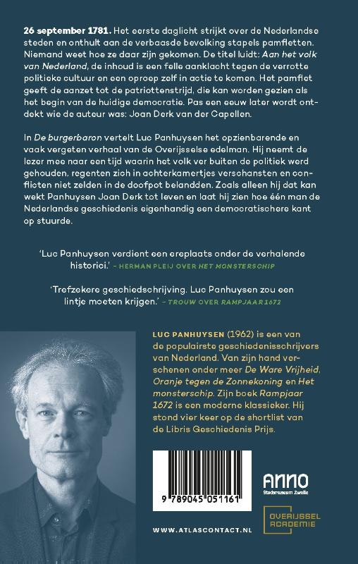 Achterkant van De Burgerbaron