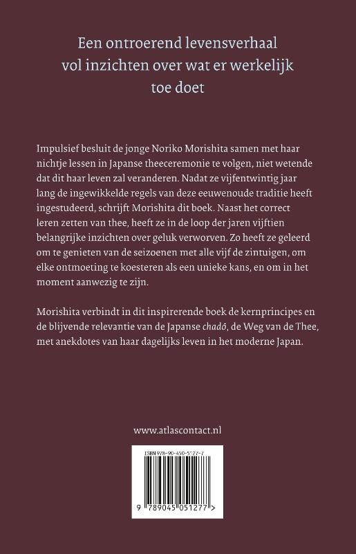 Achterkant van De wijsheid van Thee