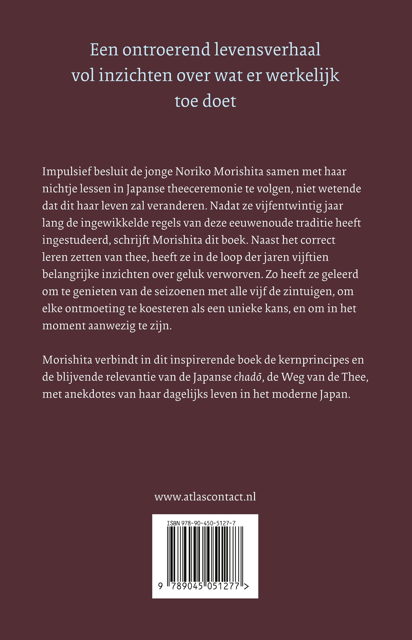 Achterkant van De wijsheid van Thee