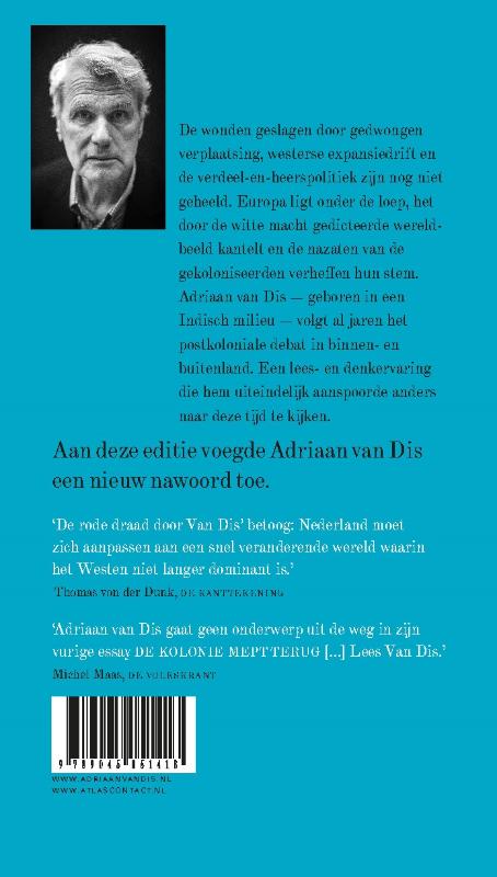 Achterkant van De kolonie mept terug