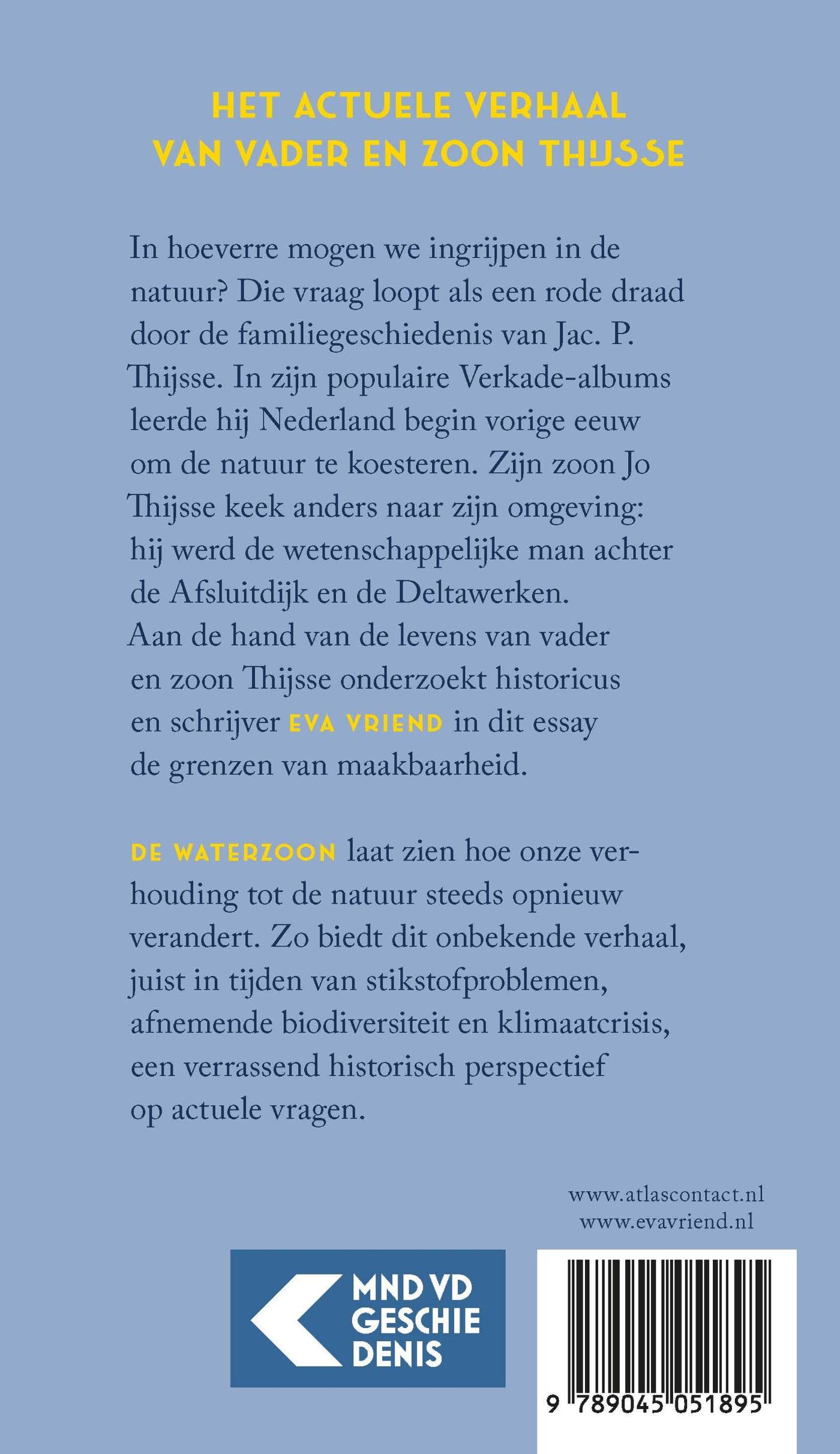 Achterkant van De waterzoon
