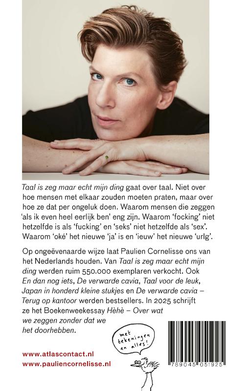 Achterkant van Taal is zeg maar echt mijn ding