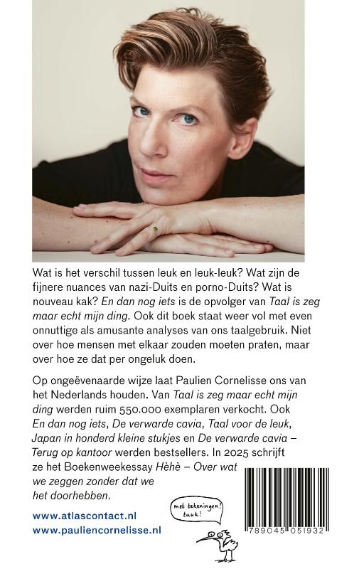 Achterkant van En dan nog iets