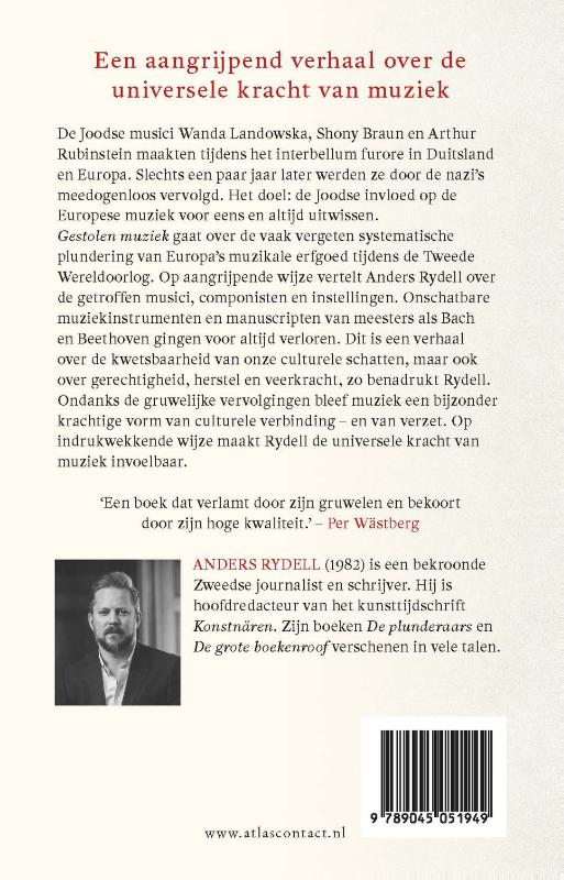 Achterkant van Gestolen muziek