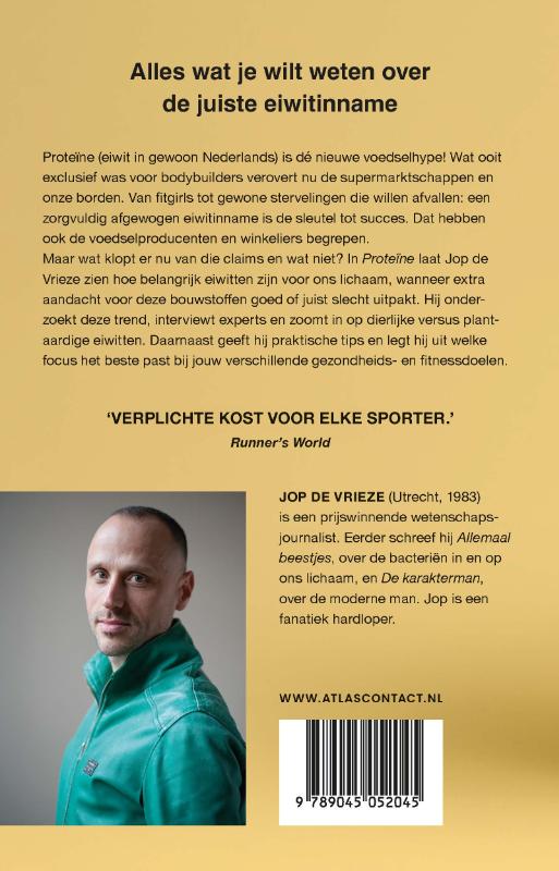 Achterkant van Proteïne