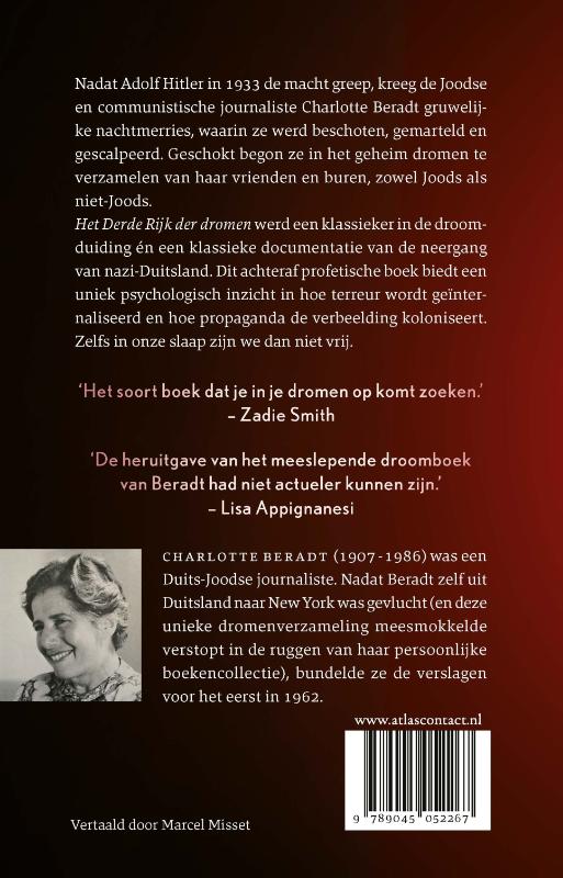Achterkant van Het Derde Rijk der dromen