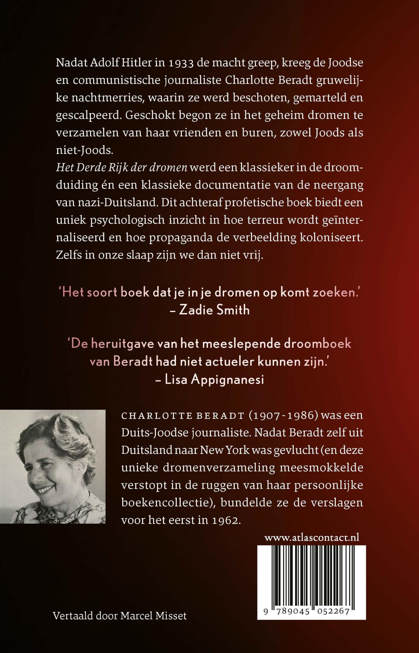 Achterkant van Het Derde Rijk der dromen
