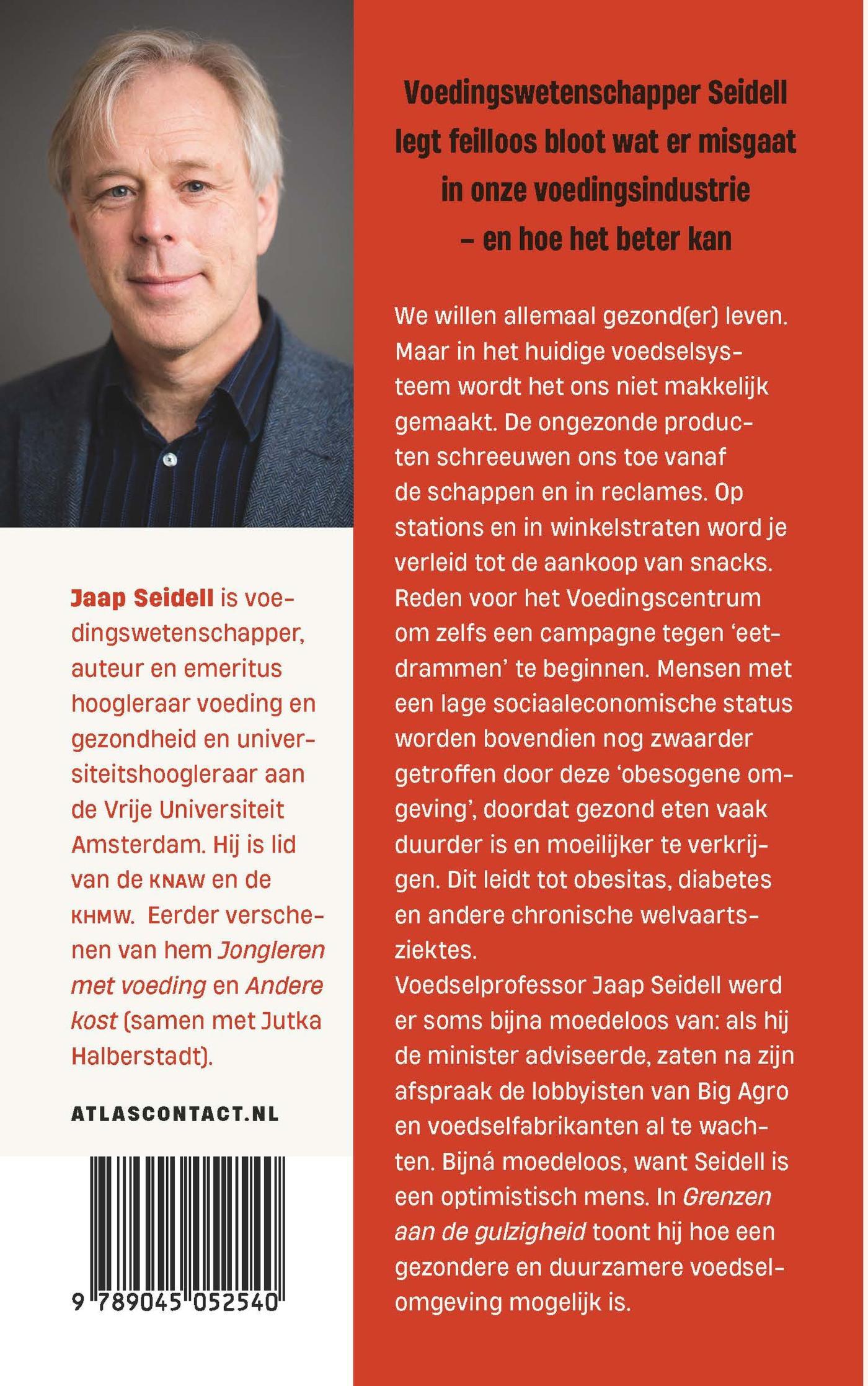 Achterkant van Grenzen aan de gulzigheid