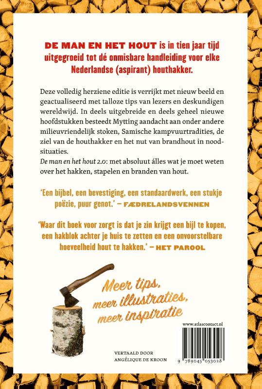 Achterkant van De man en het hout 2.0