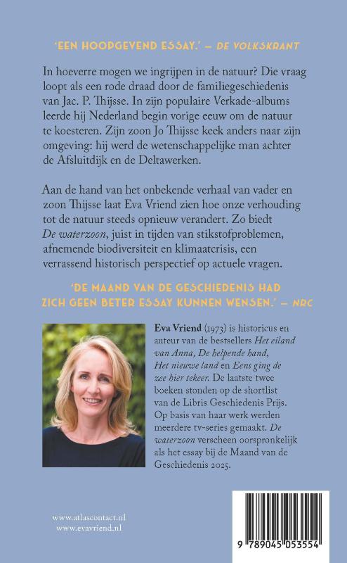 Achterkant van De waterzoon