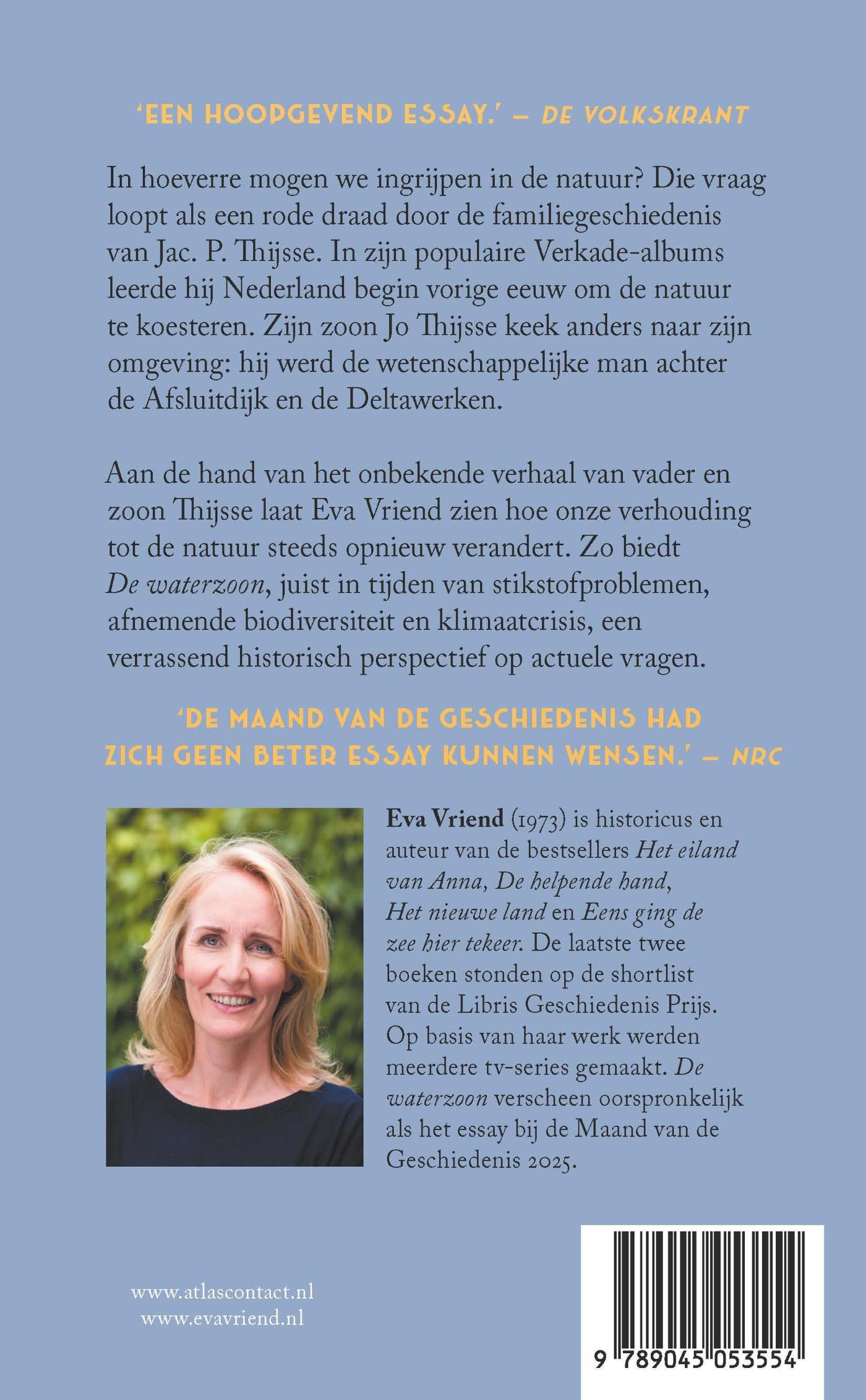 Achterkant van De waterzoon