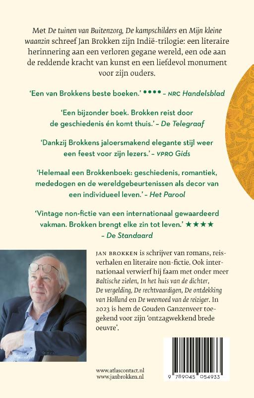 Achterkant van De tuinen van Buitenzorg