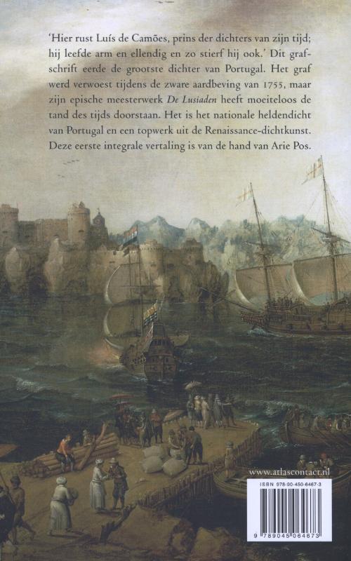 Achterkant van De Lusiaden
