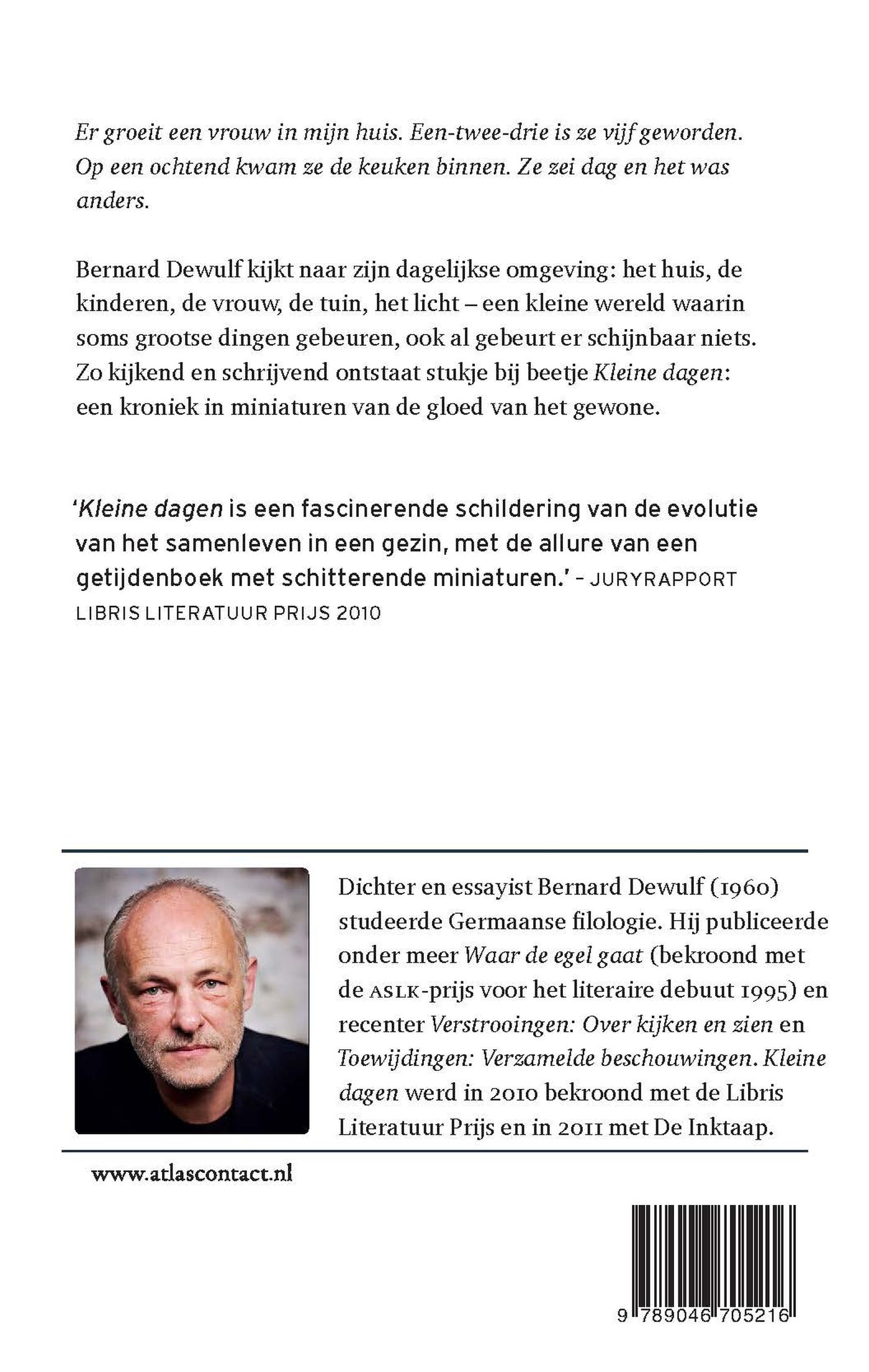 Achterkant van Kleine dagen