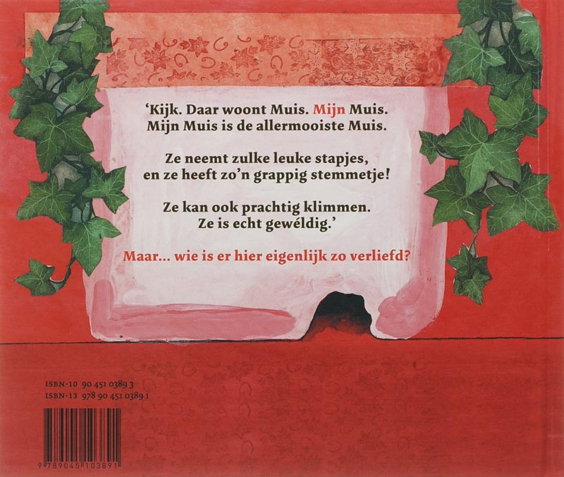 Achterkant van Lieve Muis