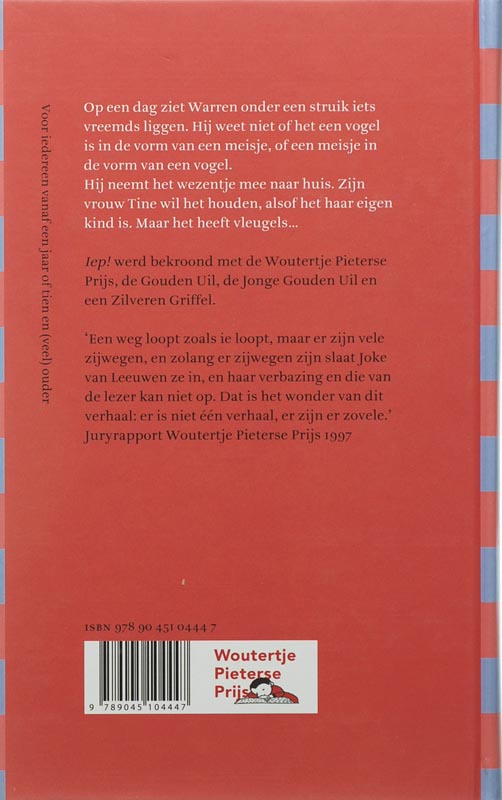 Achterkant van Iep!