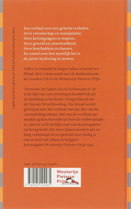 Achterkant van Vallen