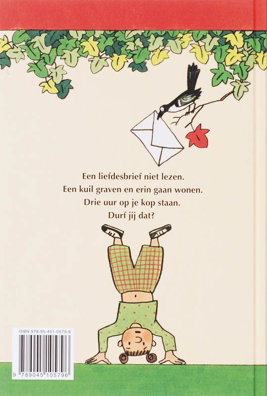 Achterkant van Durf voor drie