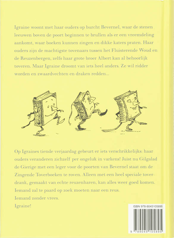 Achterkant van Igraine Zondervrees