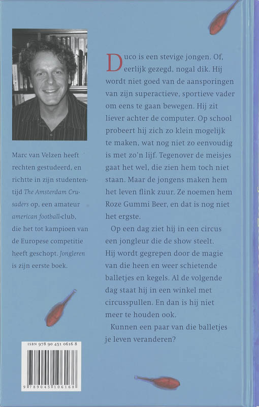 Achterkant van Jongleren