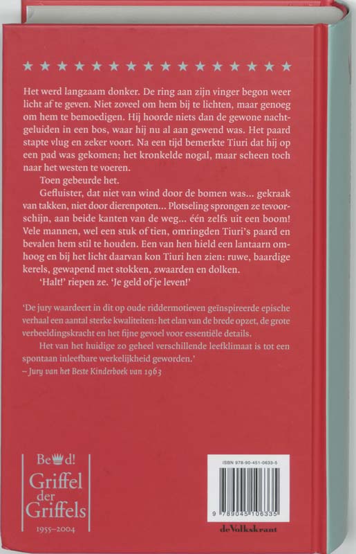 Achterkant van De brief voor de koning