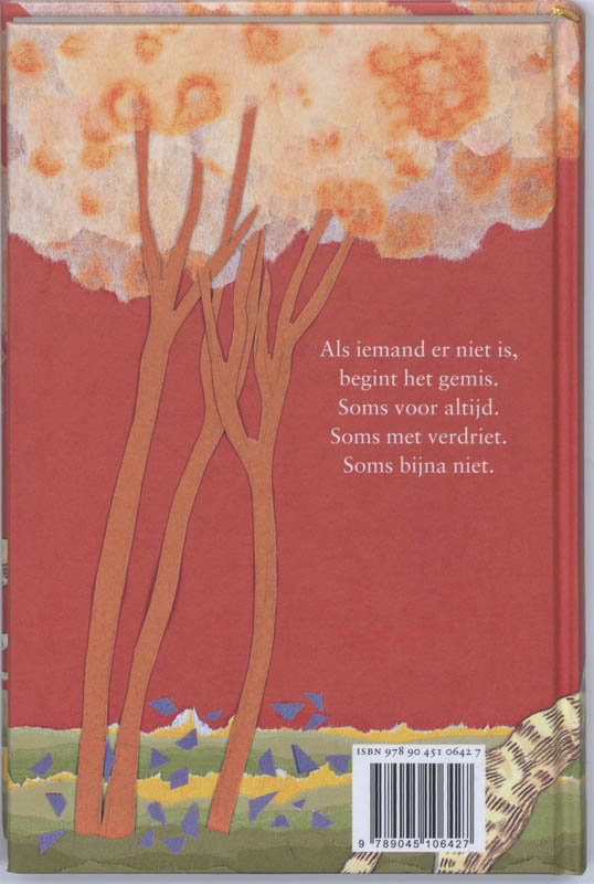 Achterkant van Missen is moeilijk