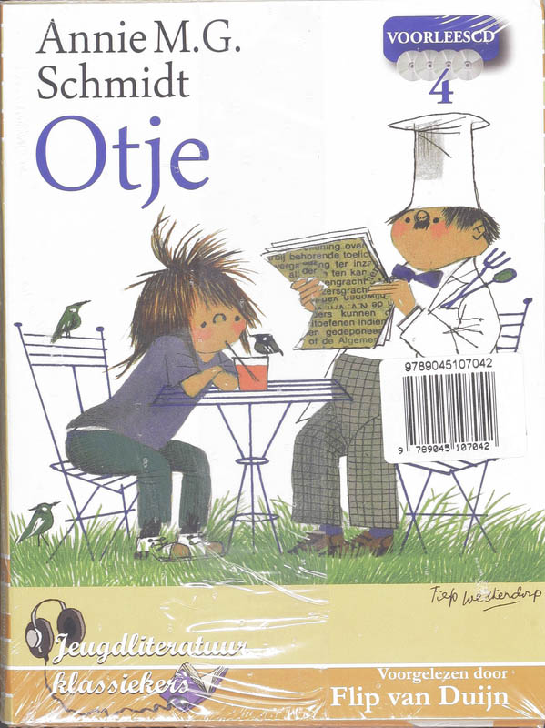 Achterkant van Otje Set 3 CD's