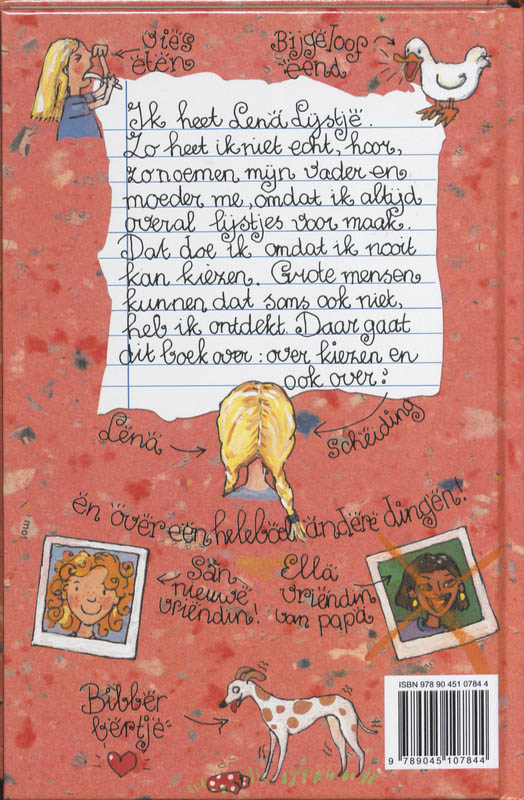Achterkant van Lena Lijstje