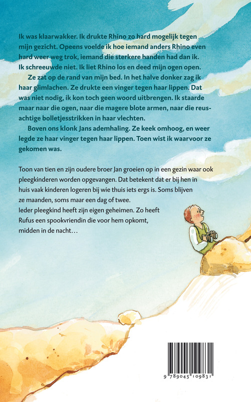 Achterkant van Mijn broer, de nieuwe en ik