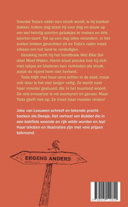 Achterkant van Toen mijn vader een struik werd