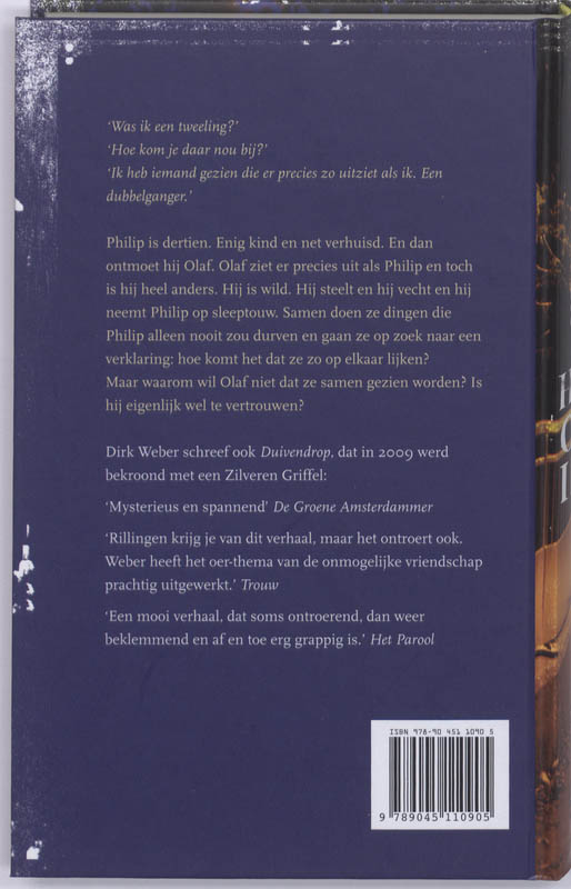 Achterkant van Hij of ik