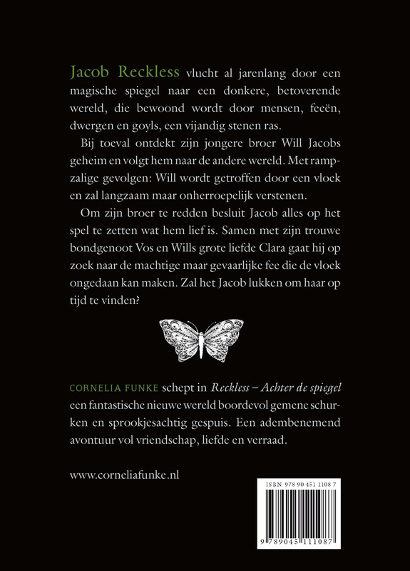 Achterkant van Achter de spiegel