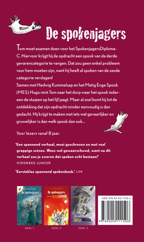 Achterkant van De spokenjagers in groot gevaar