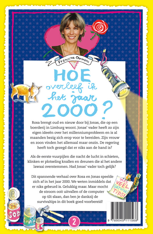 Achterkant van Hoe overleef ik het jaar 2000?
