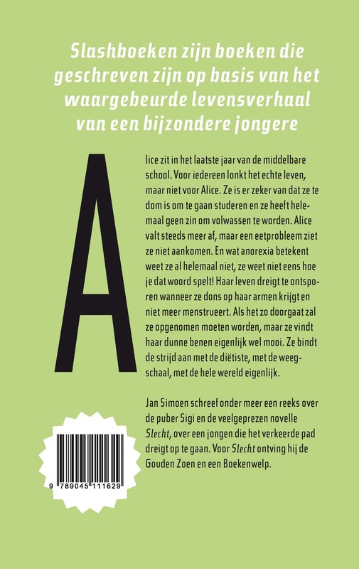 Achterkant van Ik ben Alice