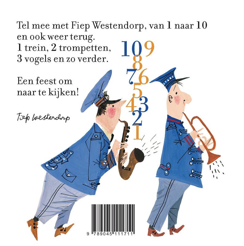 Achterkant van 123 met Fiep