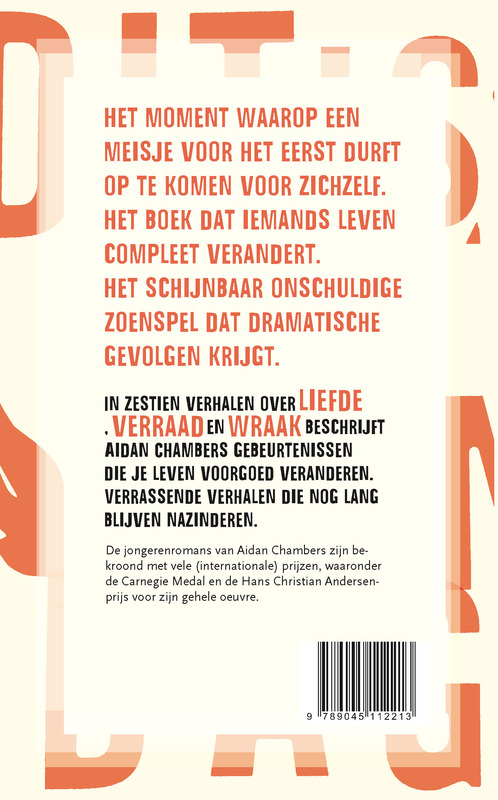 Achterkant van Dit is mijn dag